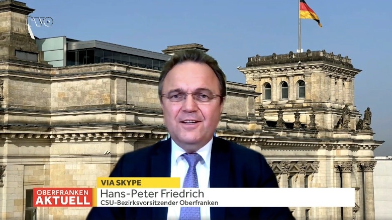 Dr. Hans-Peter Friedrich im Interview mit TVO am 20.04.2021 Dr. Hans-Peter Friedrich im Interview mit TVO am 20.04.2021