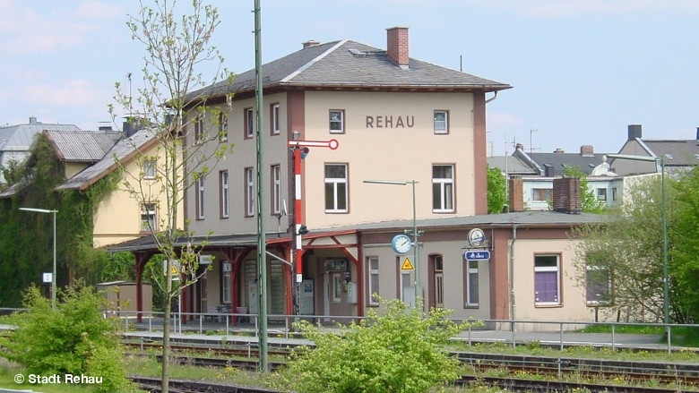 Bahnhof der Stadt Rehau © Stadt Rehau Bahnhof der Stadt Rehau © Stadt Rehau