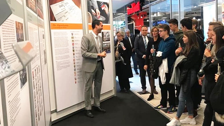 Ausstellung des Deutschen Bundestages im Kösseine-Einkaufs-Center Ausstellung des Deutschen Bundestages im Kösseine-Einkaufs-Center