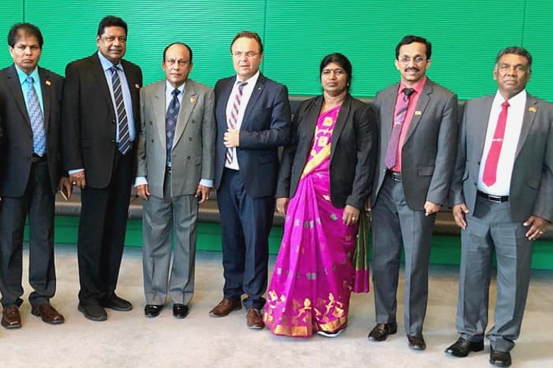 Empfang einer Parlamentarierdelegation aus Sri Lanka