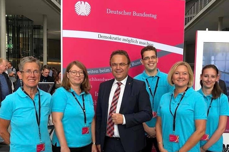 Impressionen vom „Tag der Ein- und Ausblicke“ im Bundestag am 08.09.2019