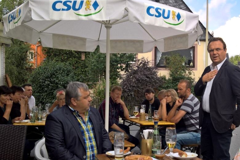 Tag 10 Politischer Frühschoppen in Selbitz