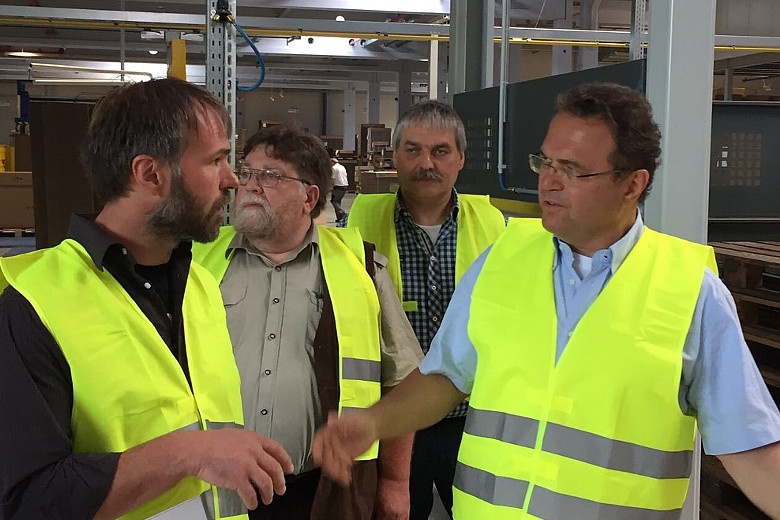 Tag 3 Besichtigung der Firma Packwell in Höchstädt