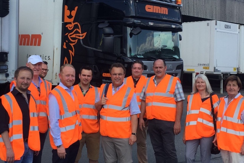 Tag 5 Besichtigung der Firma AMM-Logisik in Konradsreuth