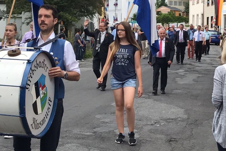 Wiesenfestzug in Weissenstadt
