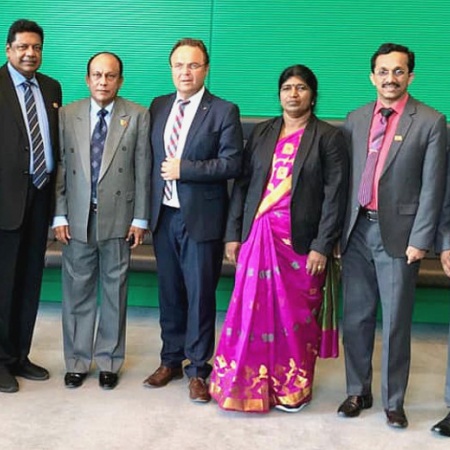 Empfang einer Parlamentarierdelegation aus Sri Lanka