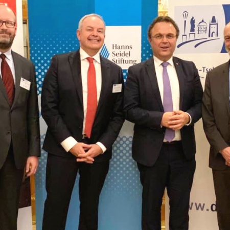 Treffen mit Mitgliedern und Freunden der Deutsch-Tschechischen Industrie- und Handelskammer (DTIHK)