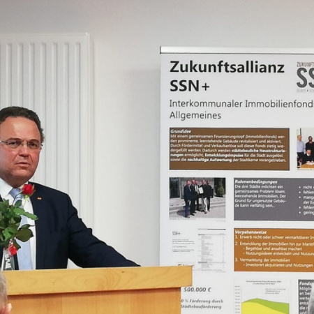 Heutige Einweihung des neuen Wiesenfestangers in Selbitz